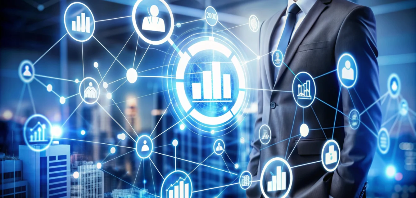 businessman-with-digital-interface-data-growth