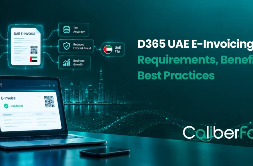 D365 UAE E-Invoicing