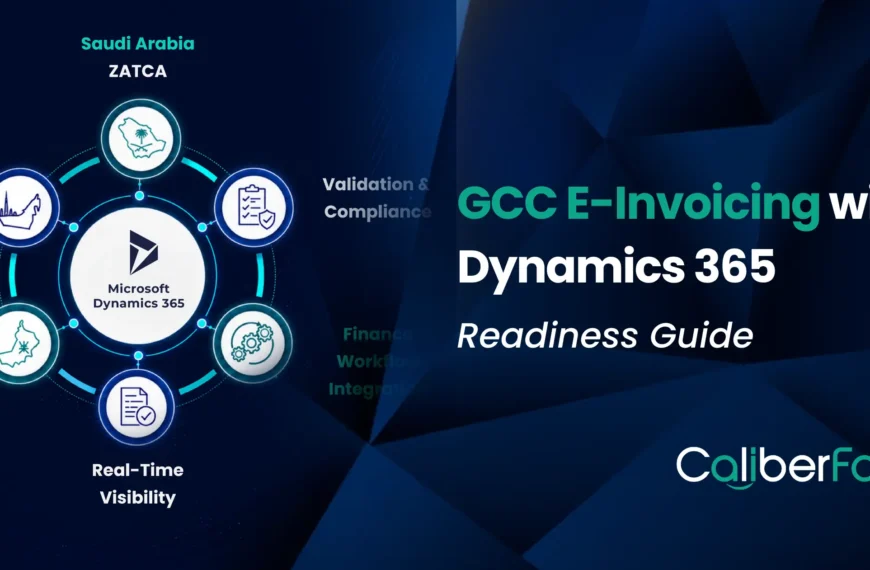 GCC E-Invoicing with Dynamics 365: Readiness Guide 